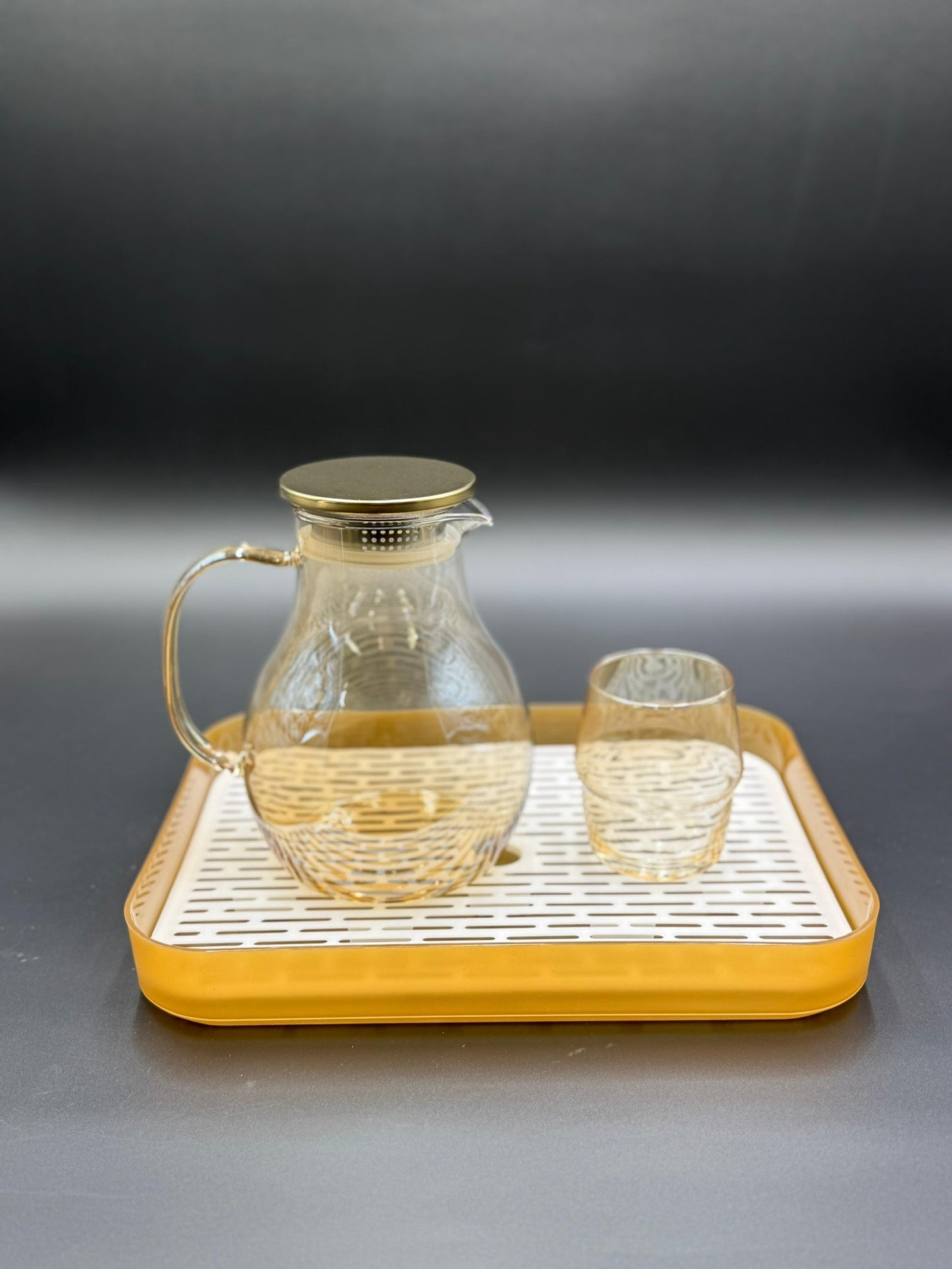 8 Pcs Regal Essence Water Set with Plastic Tray ✨