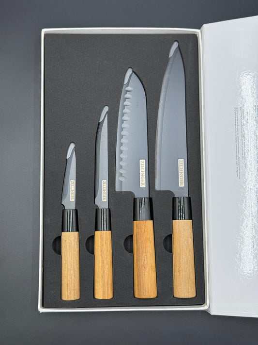 4 Pcs Japanese Premium Knife Set β¨