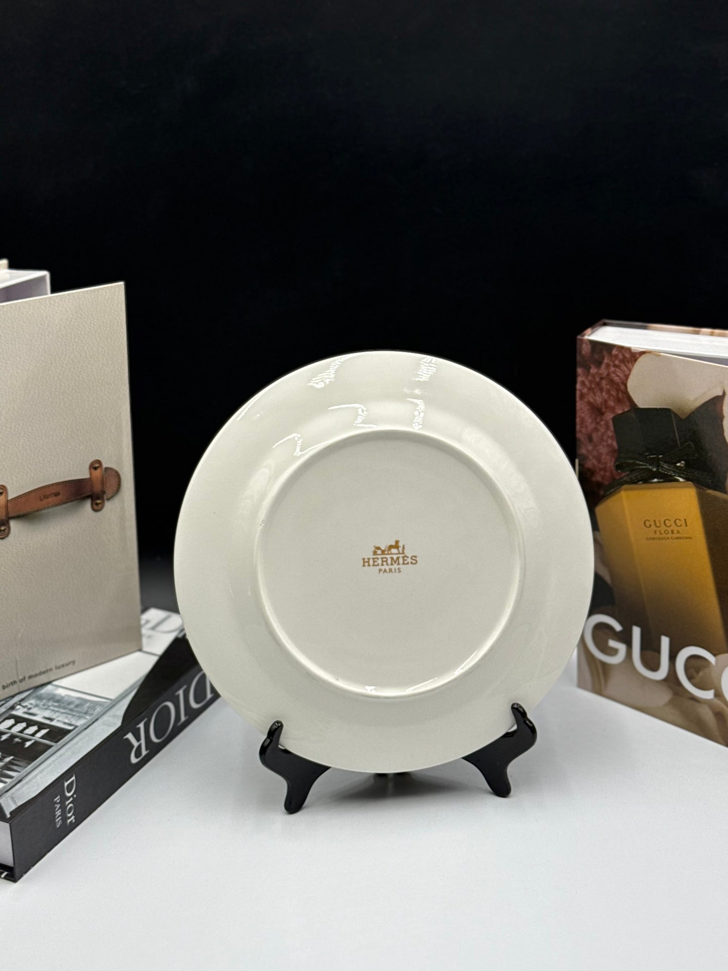 18 Pcs Hermes Bone China Plate Set π