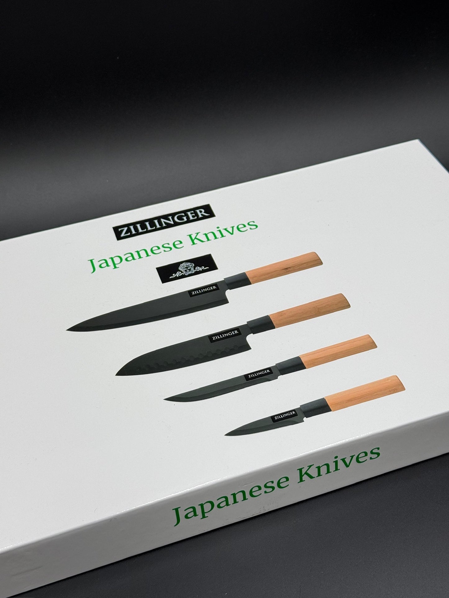 4 Pcs Japanese Premium Knife Set ✨