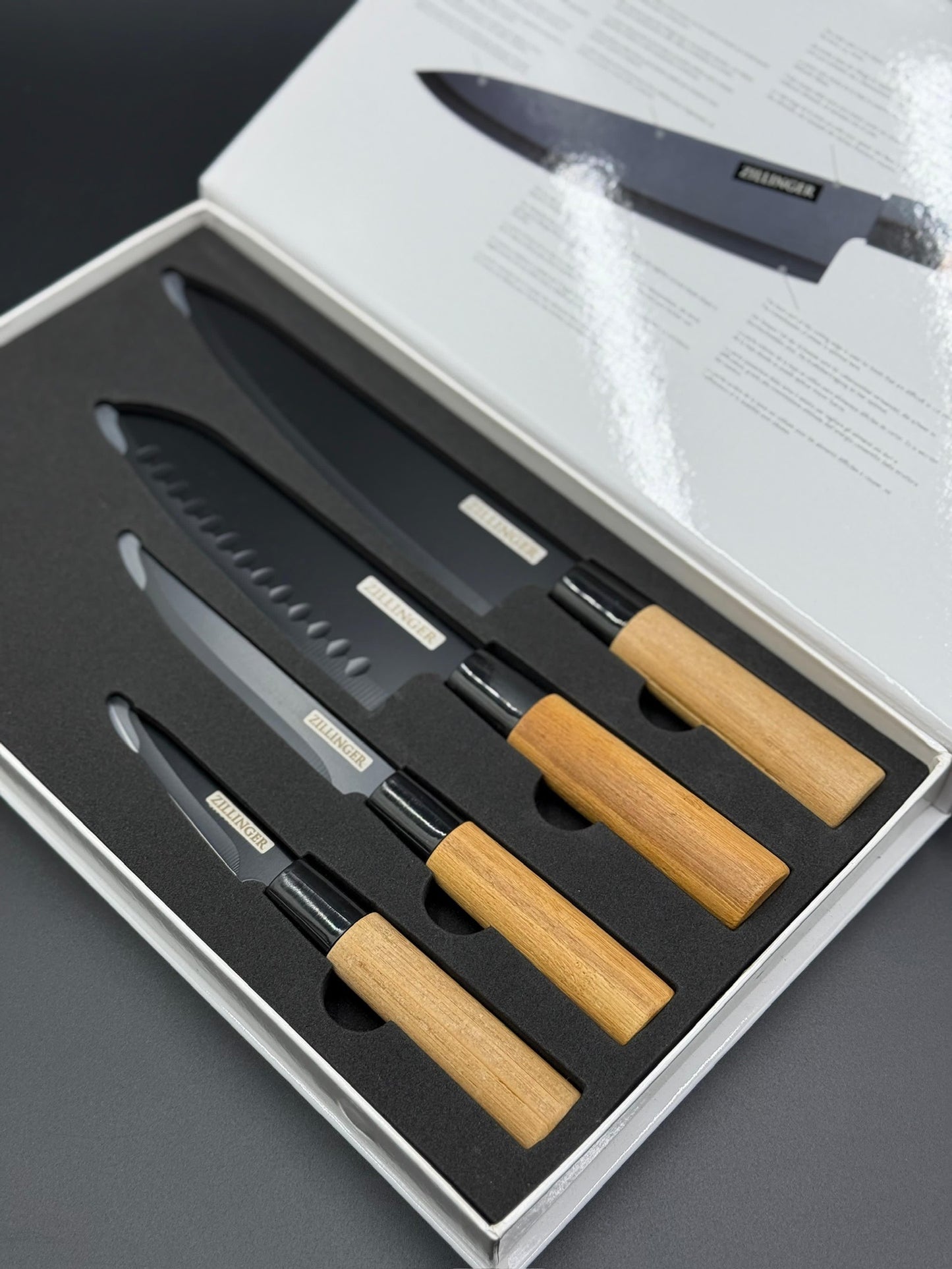 4 Pcs Japanese Premium Knife Set ✨