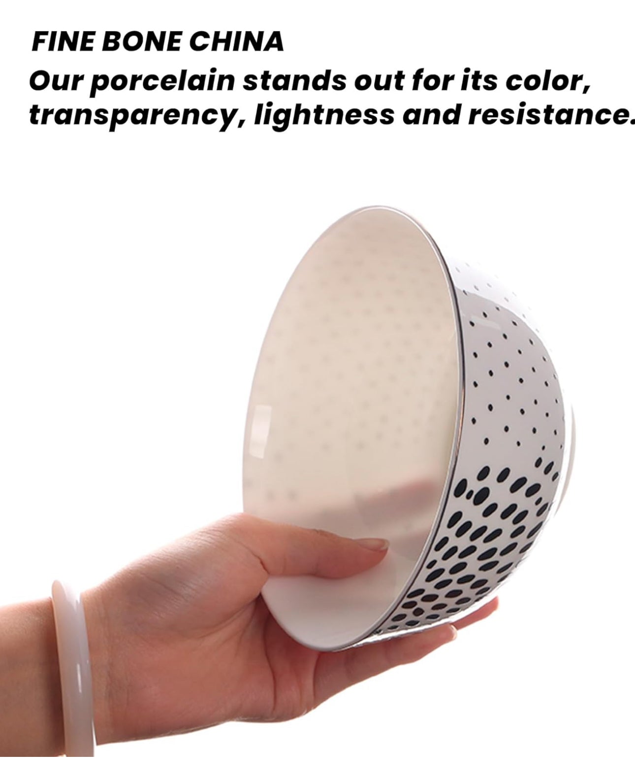 KOKEN Monochrome Dots & Lines- 16 Pcs Dinnerware Set 🍽️