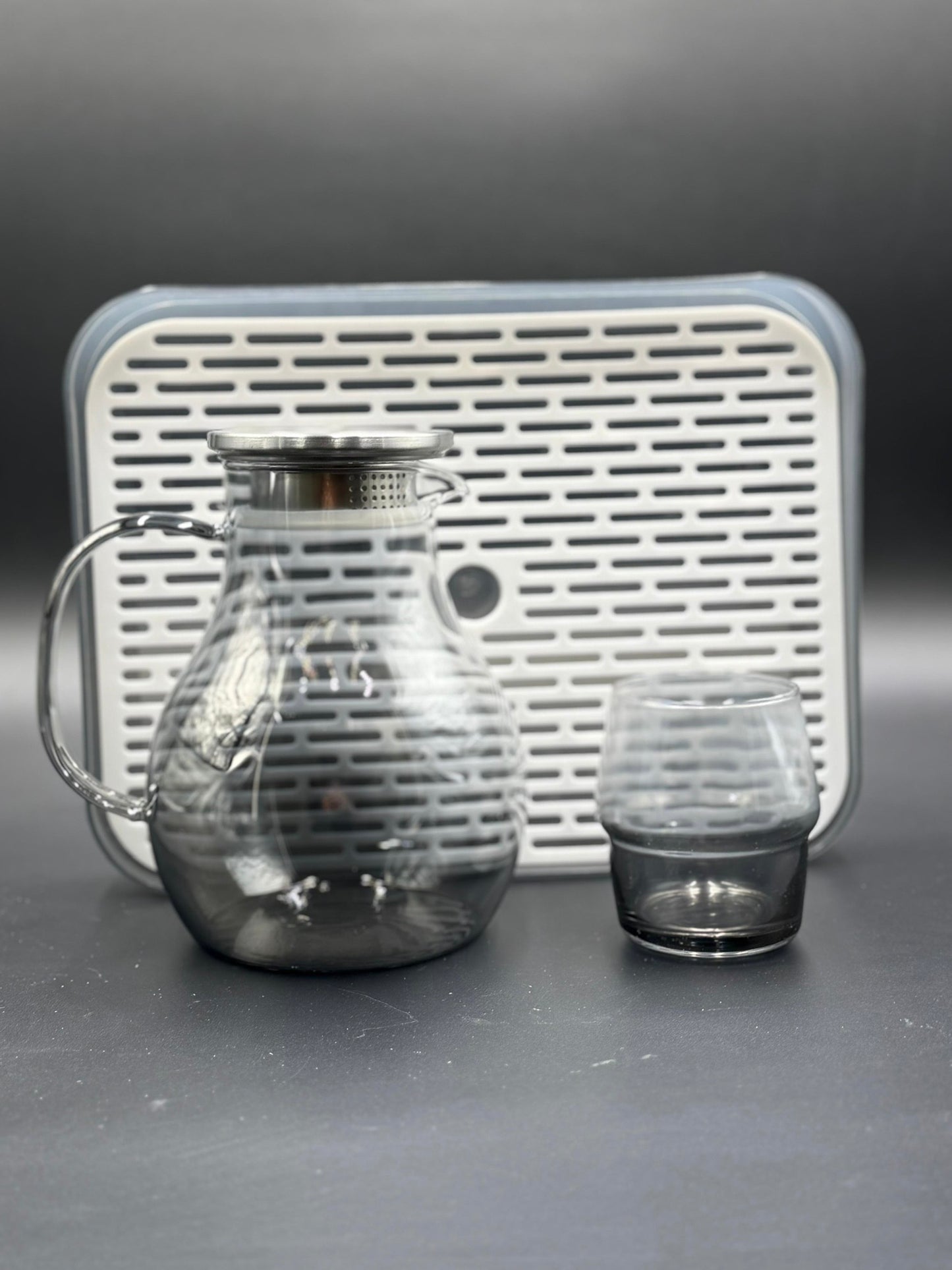 8 Pcs Regal Essence Water Set with Plastic Tray ✨