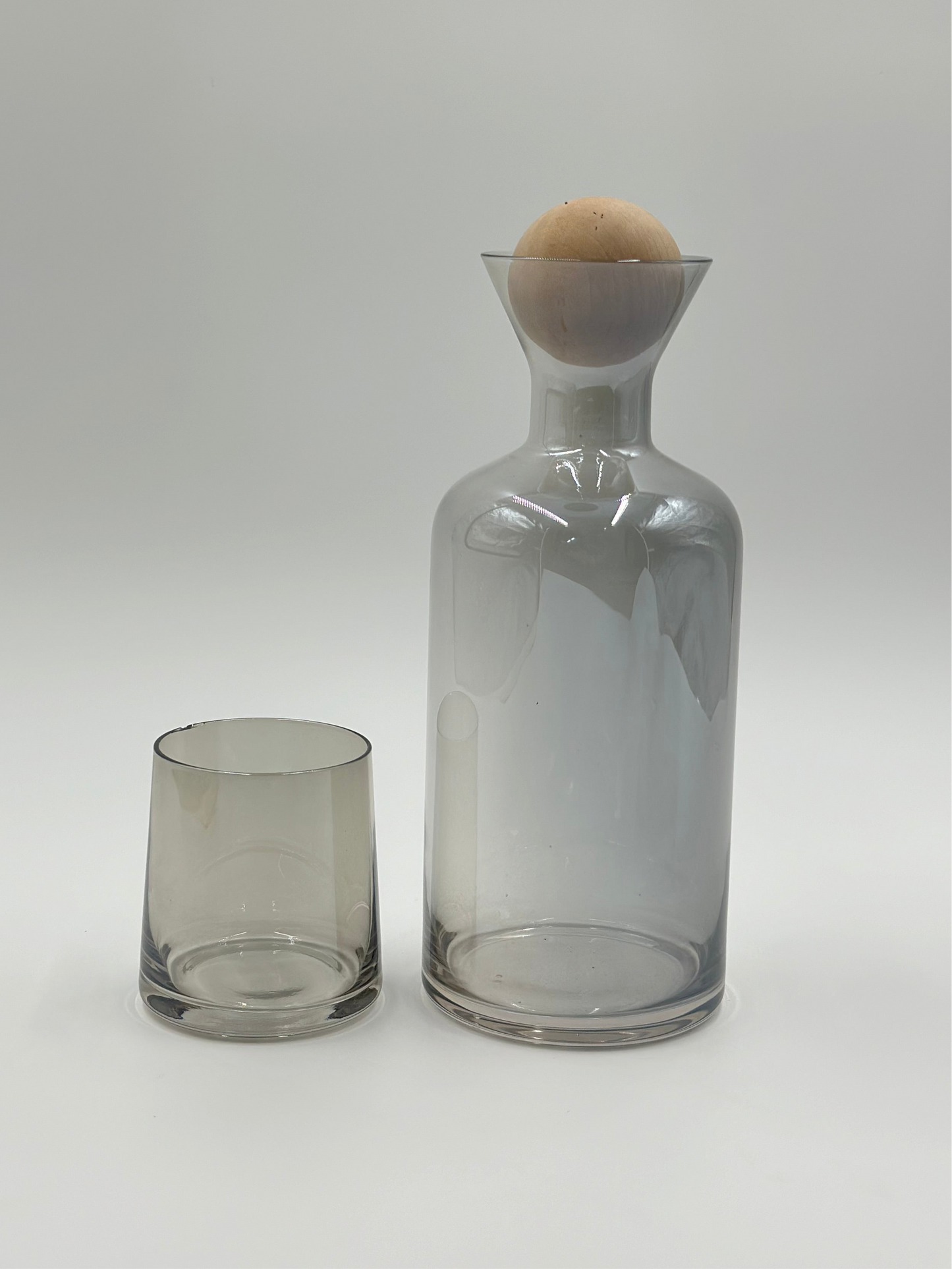 7 Pcs Gray Turkish Glass Water Set š„