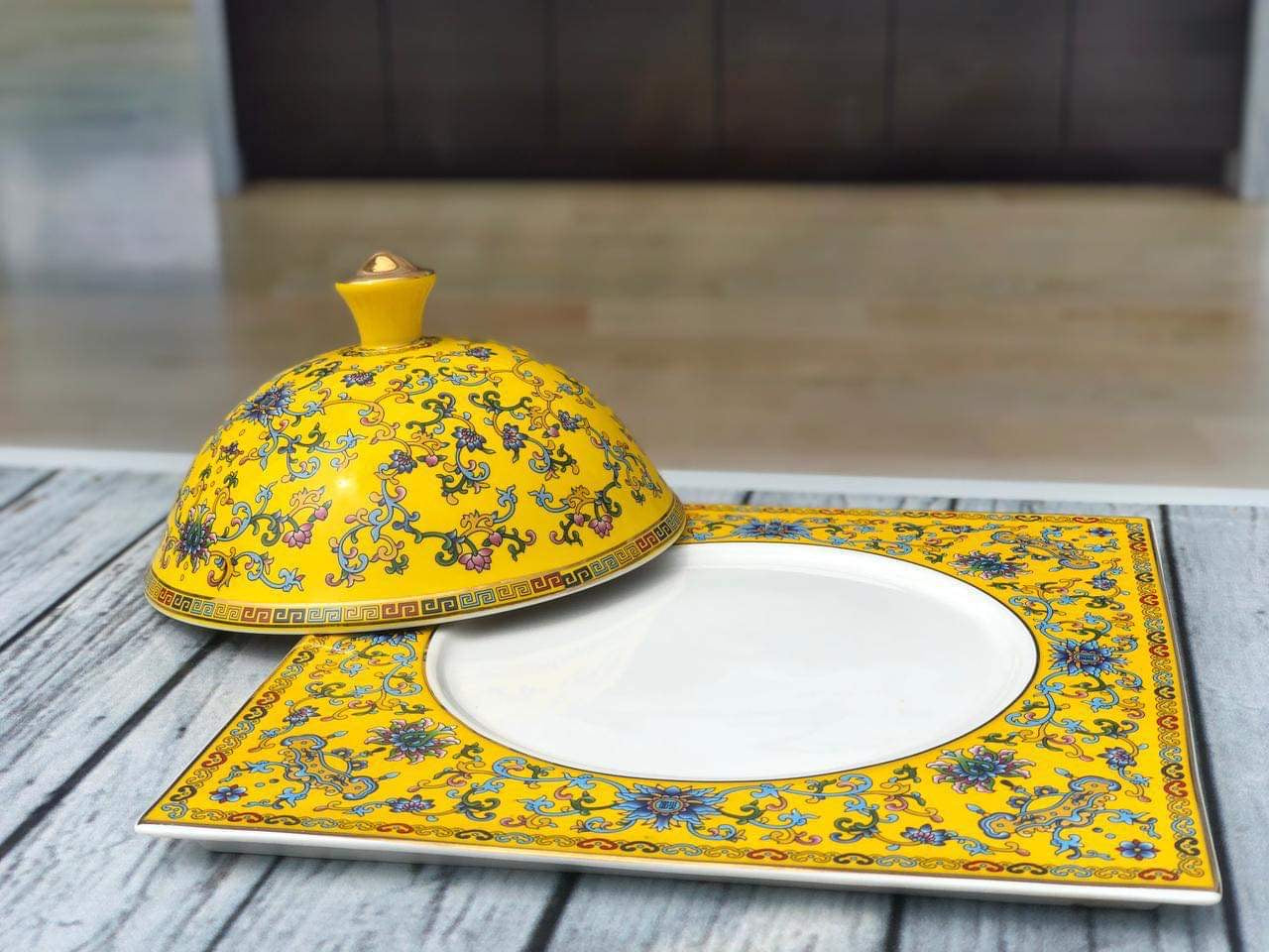 70 Pcs Bright Future Gold-Plated Italian Dinner Set šāØ