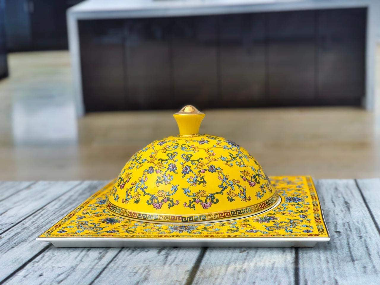 70 Pcs Bright Future Gold-Plated Italian Dinner Set šāØ