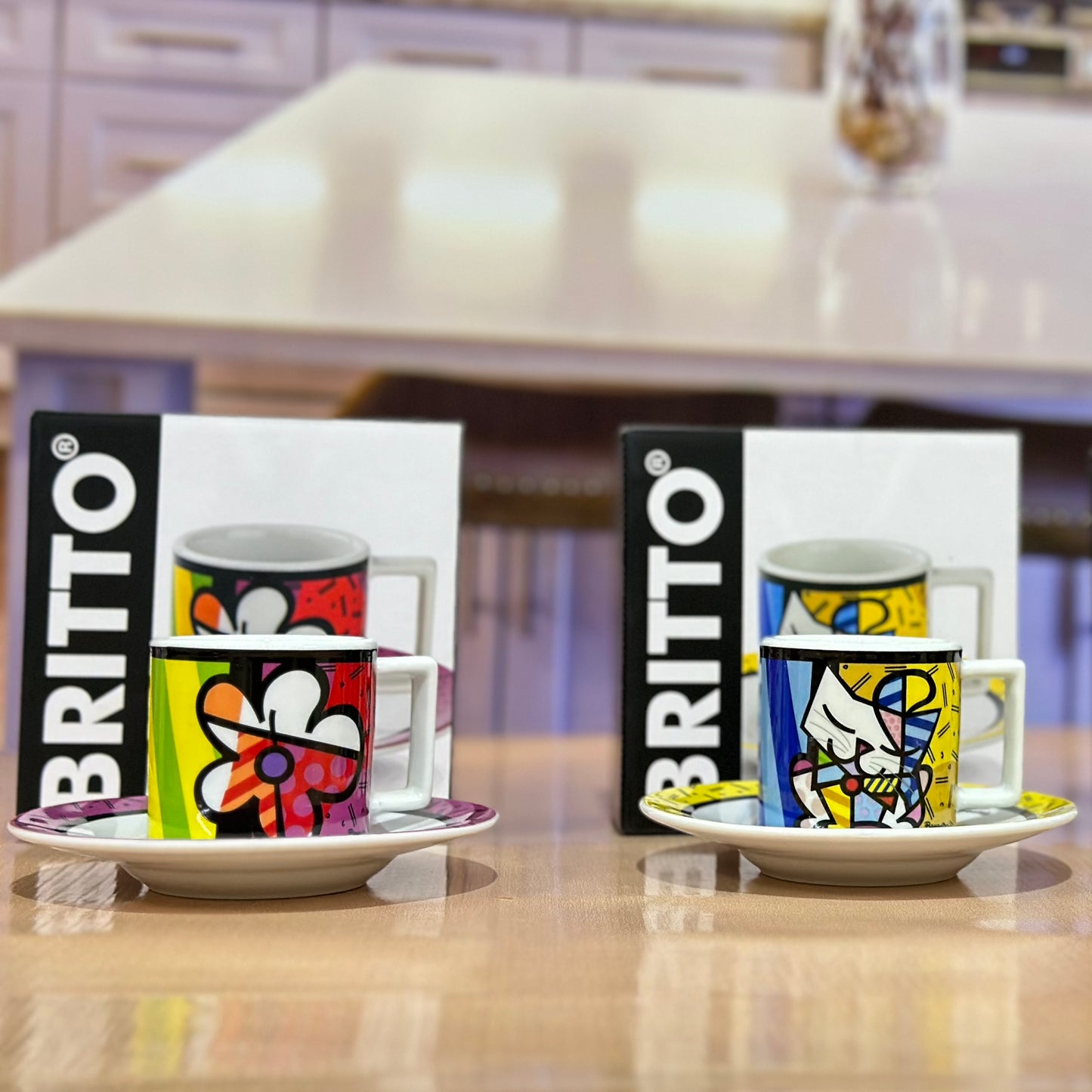 Buy 6 Get 14 😱 , Free Britto 90ML Kehwa Cups with Saucers