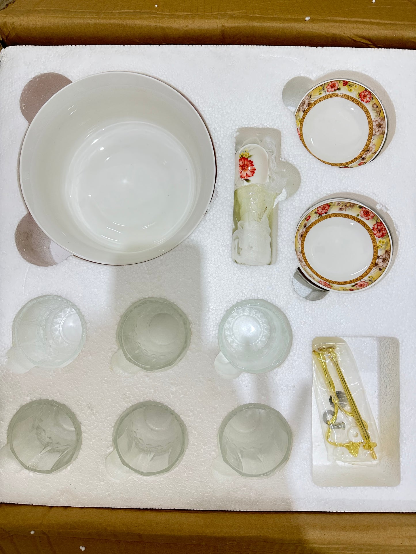 56pcs Super Bone China Chinese Dinner Set with Cake Platter ππ°