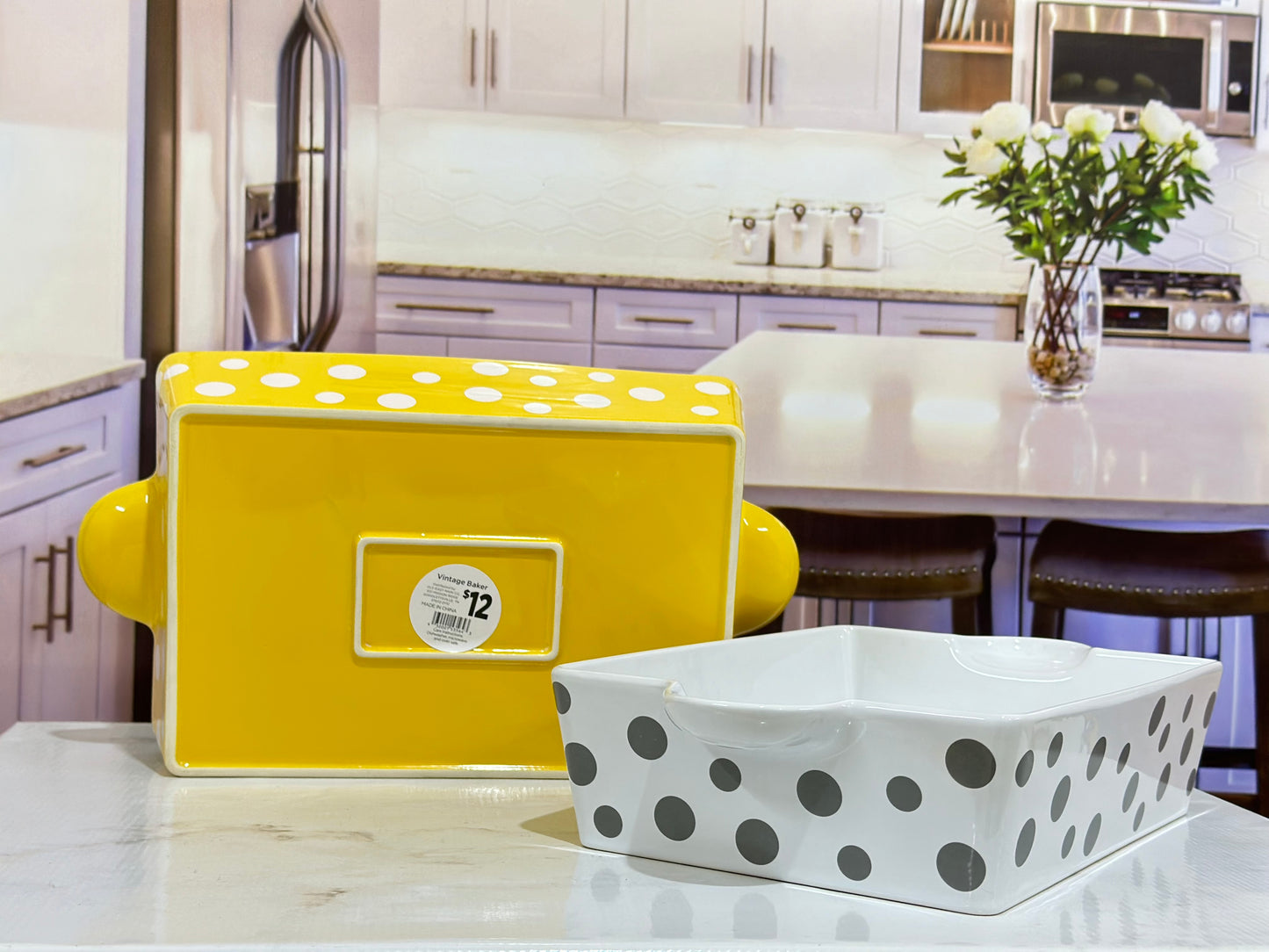 All-Purpose Original Vintage Baker Ceramic Dish πΌπ²