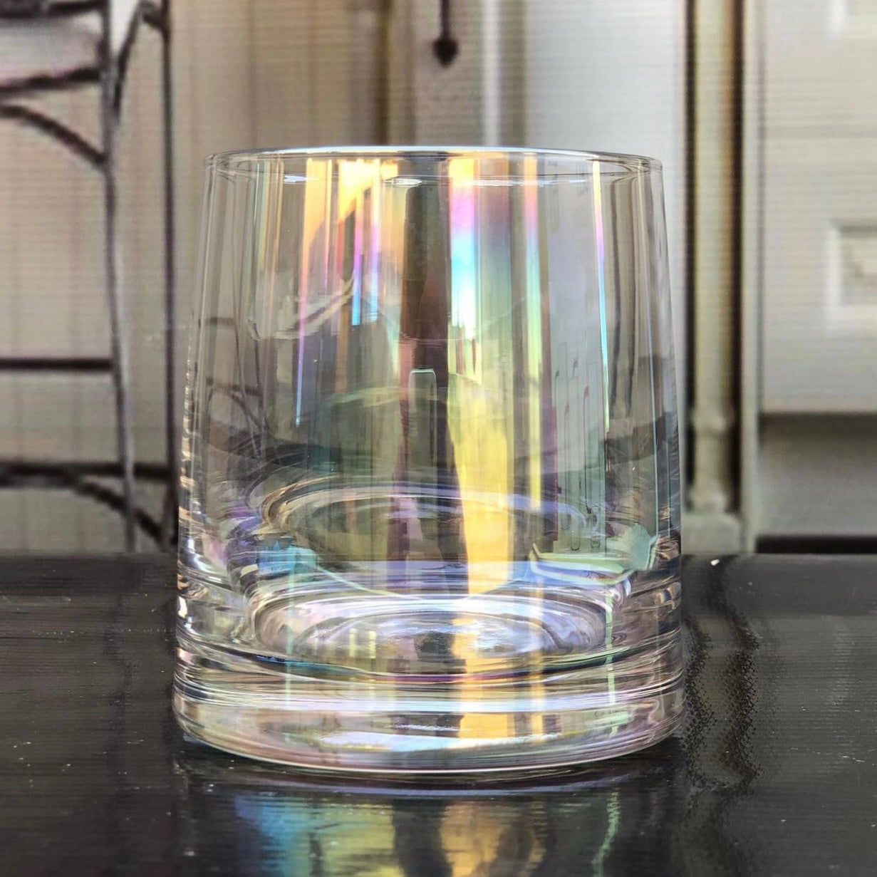 7 Pcs Rainbow Shade Turkey Glass Water Set