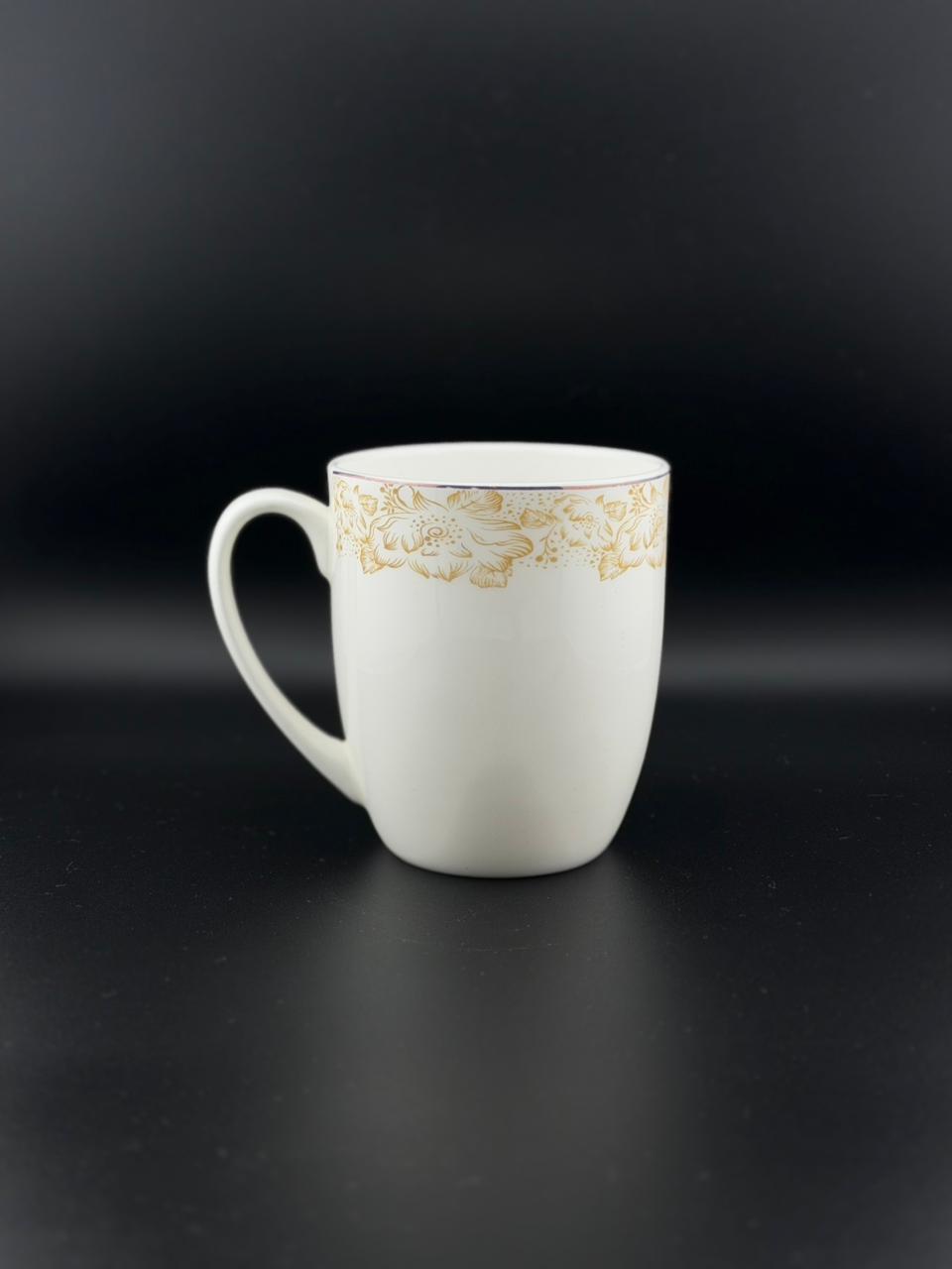 6 Pcs Bell Curved Super Bone China Mug Set â¨