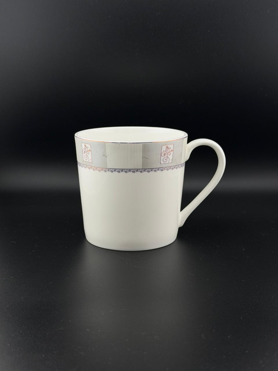 6 Pcs Tapered Shaped Super Bone China Mug Set â¨