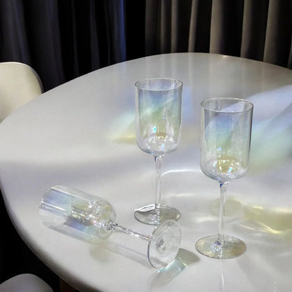 4 Pcs Danny Home Slim Rainbow Wine Glass Set
