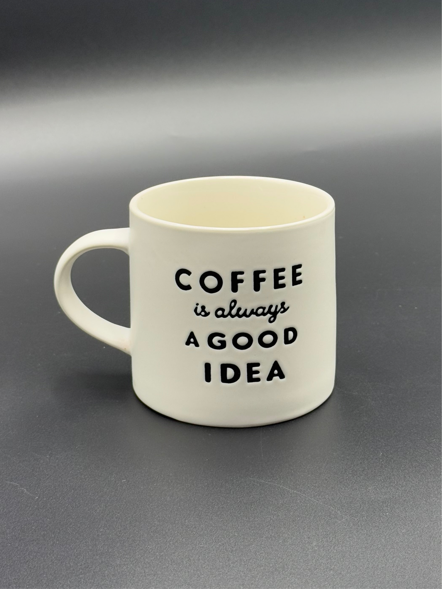 Coffee/Tea Slogan Embossed Mugs✨