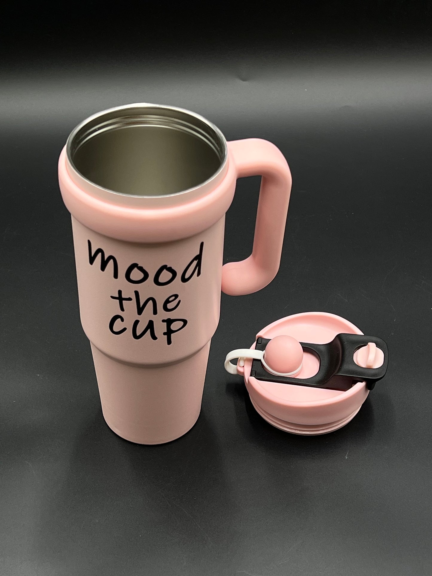 Mood The Cup – Insulated Tumbler with Handle ✨