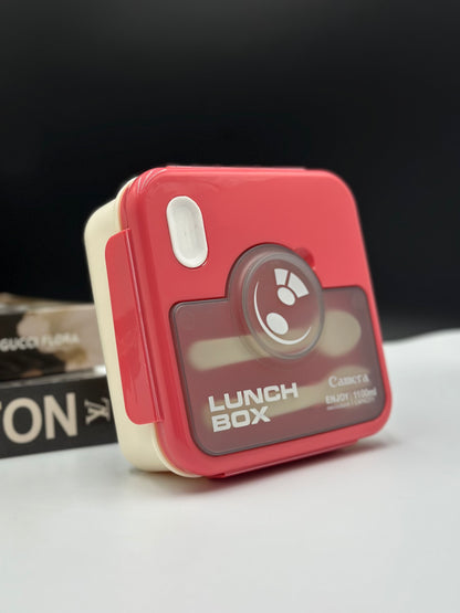 Classic Camera Lunch Box with Cutlery – 1100ml