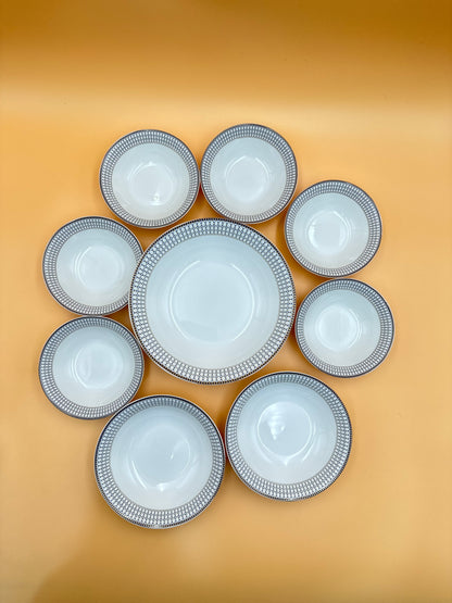 9pcs Original New Century Porcelain Bowl Set 🥣