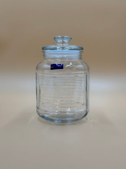 2200 ML DELISOGA Fine Glass Airtight Large Candy Jar with Lid🫙✨