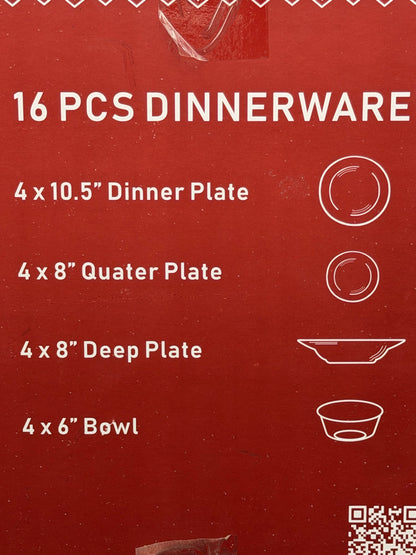 16 Pcs Ace Super Bone China Breakfast Set 🍽️