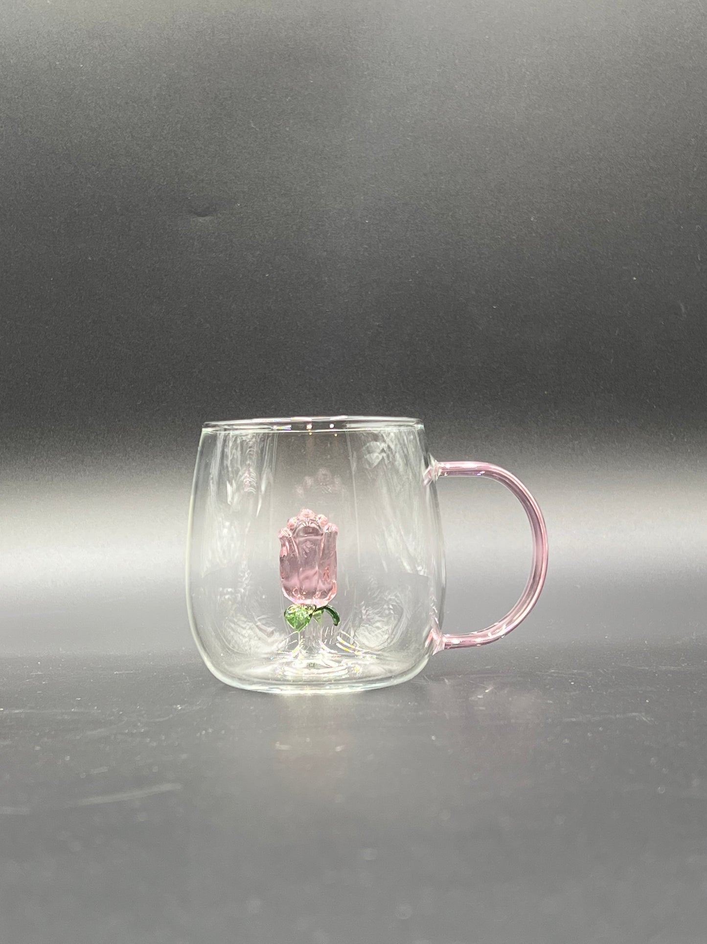 5 Pcs Turkish Glass Tea Set – Floral Kettle & Cups 🌷