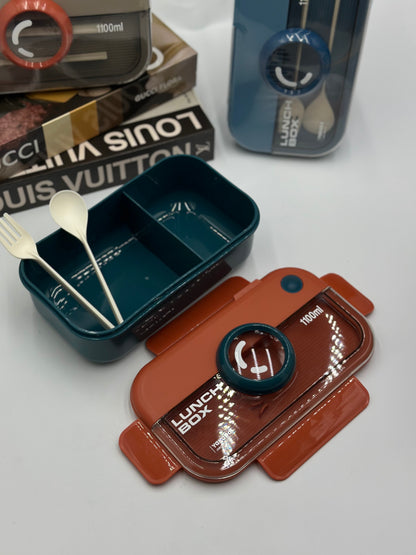 SnapLock Camera Lunch Box with Cutlery – 1100ml