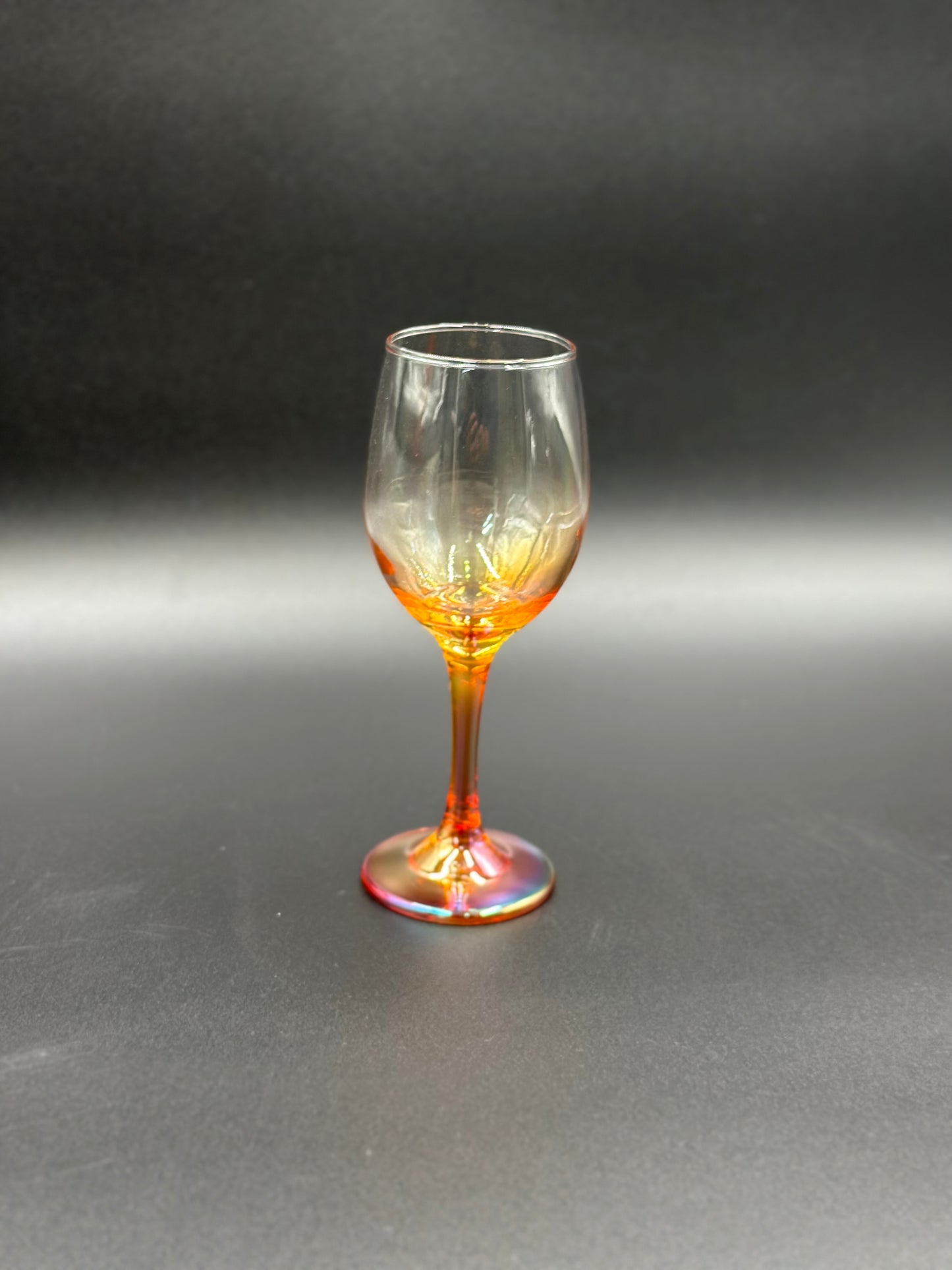 7 Pcs Orange Shade Turkey Glass Decent Water Set