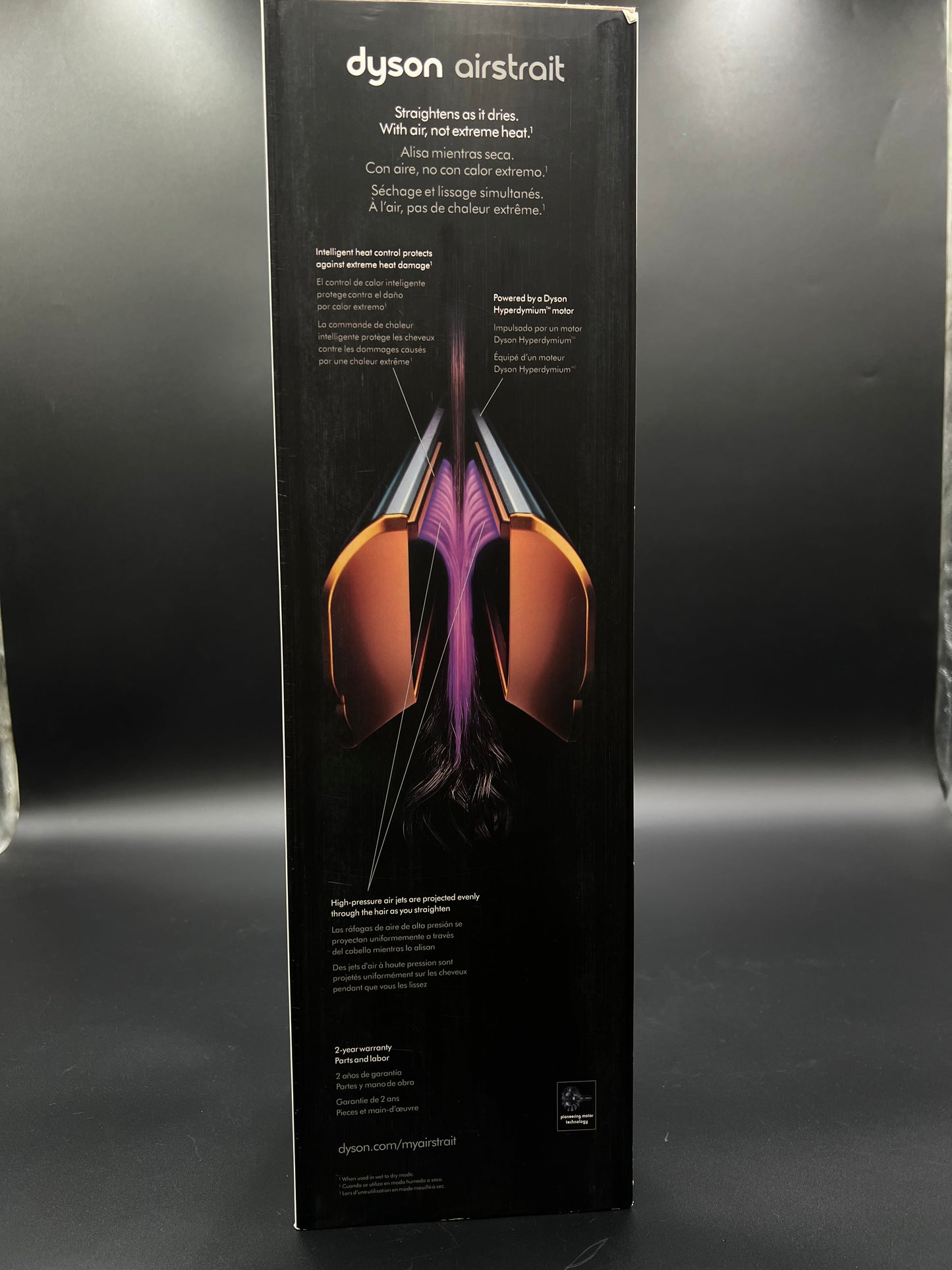 Original Dyson Airstrait™ Hair Straightener – Wet to Dry Styling ✨