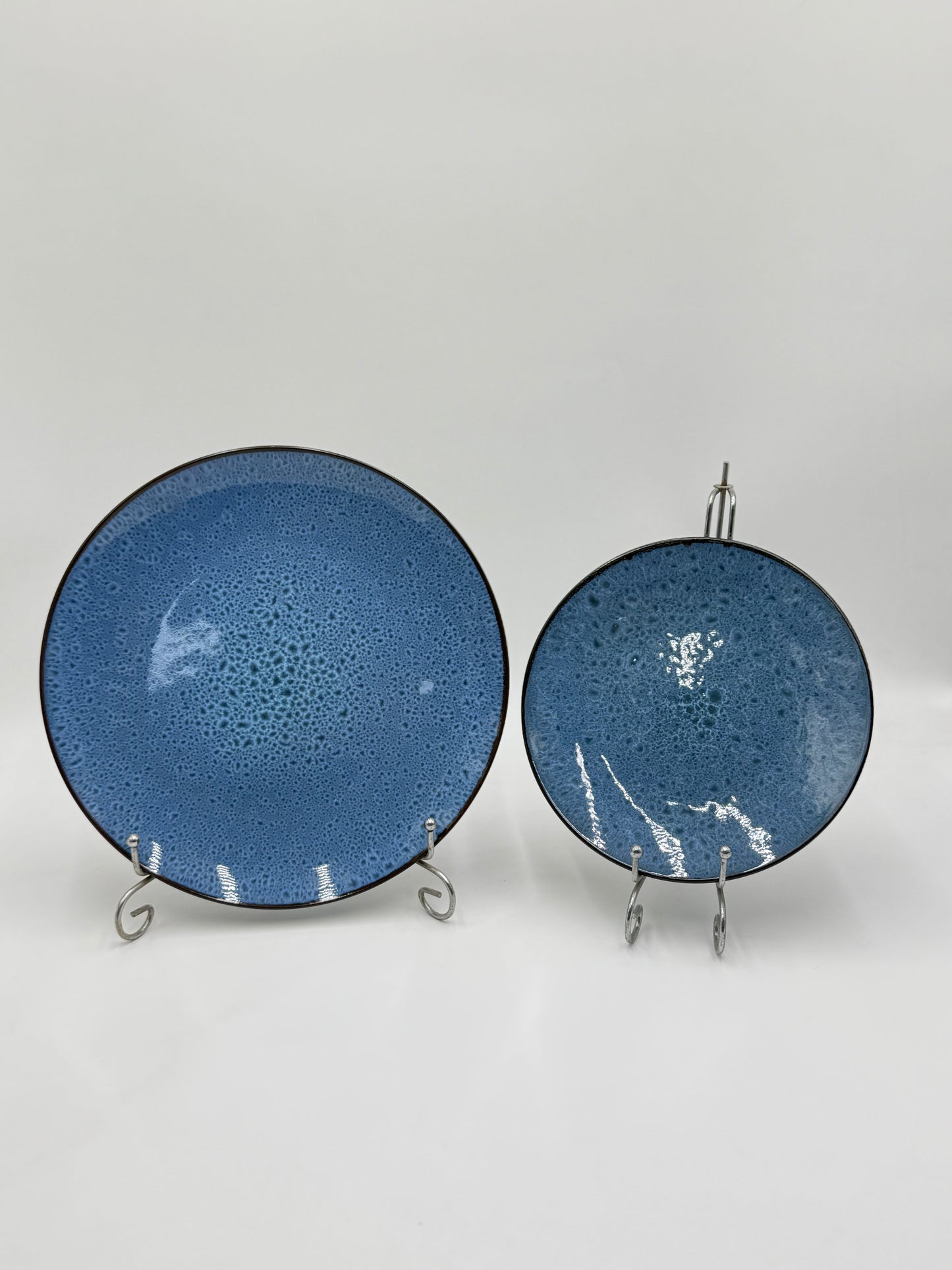 16 Pcs Ocean Mist Reactive Glazed Stoneware Breakfast Set 🌊☀️