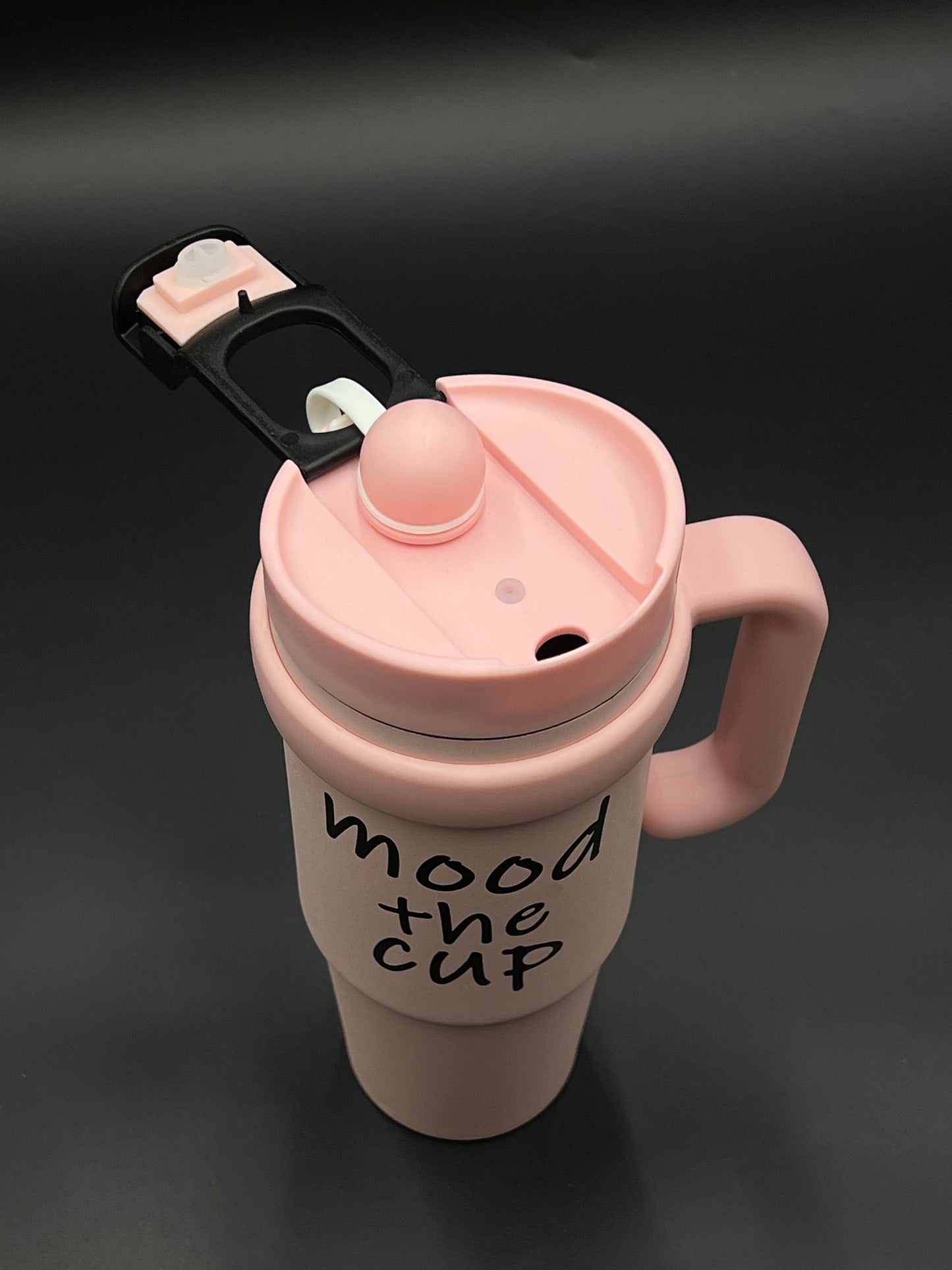 Mood The Cup – Insulated Tumbler with Handle ✨