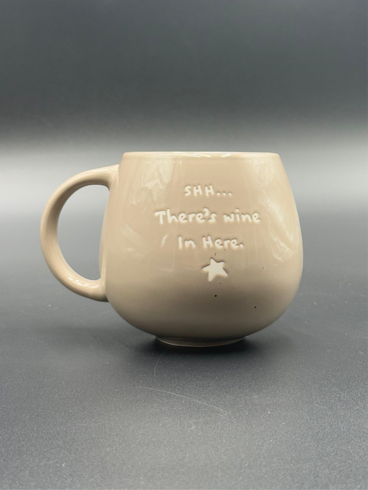 🍷 SHH, There’s Wine in Here Mug
