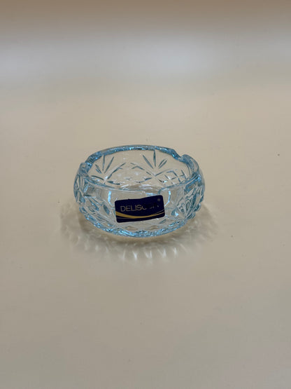 Classic Pattern DELISOGA Fine Glass Ashtray ✨