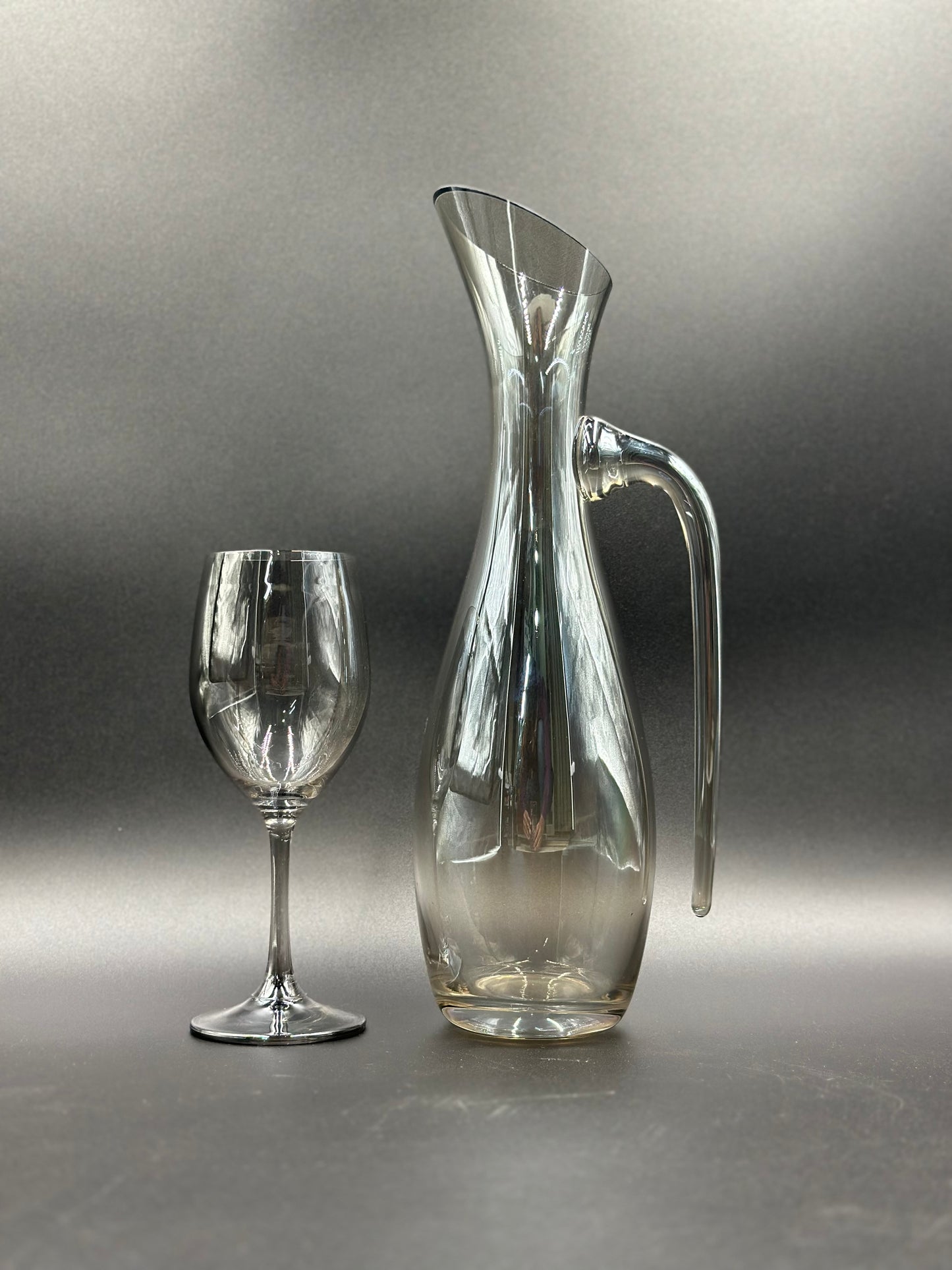 7pcs Grey Turkey Glass Stylish Water Set