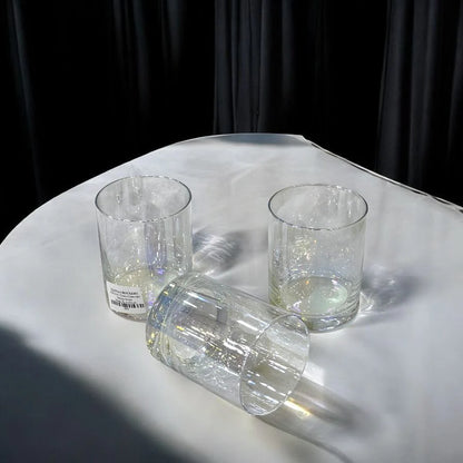 6 Pcs Danny Home Short Rainbow Glass Set