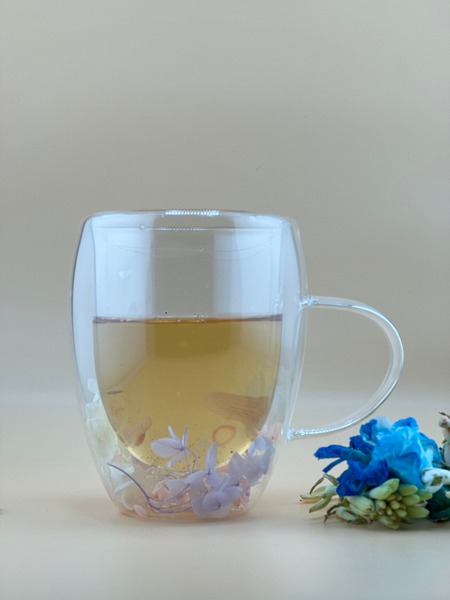 350ML Flower Fusion Double Wall Heat Resistant Mug ☕️