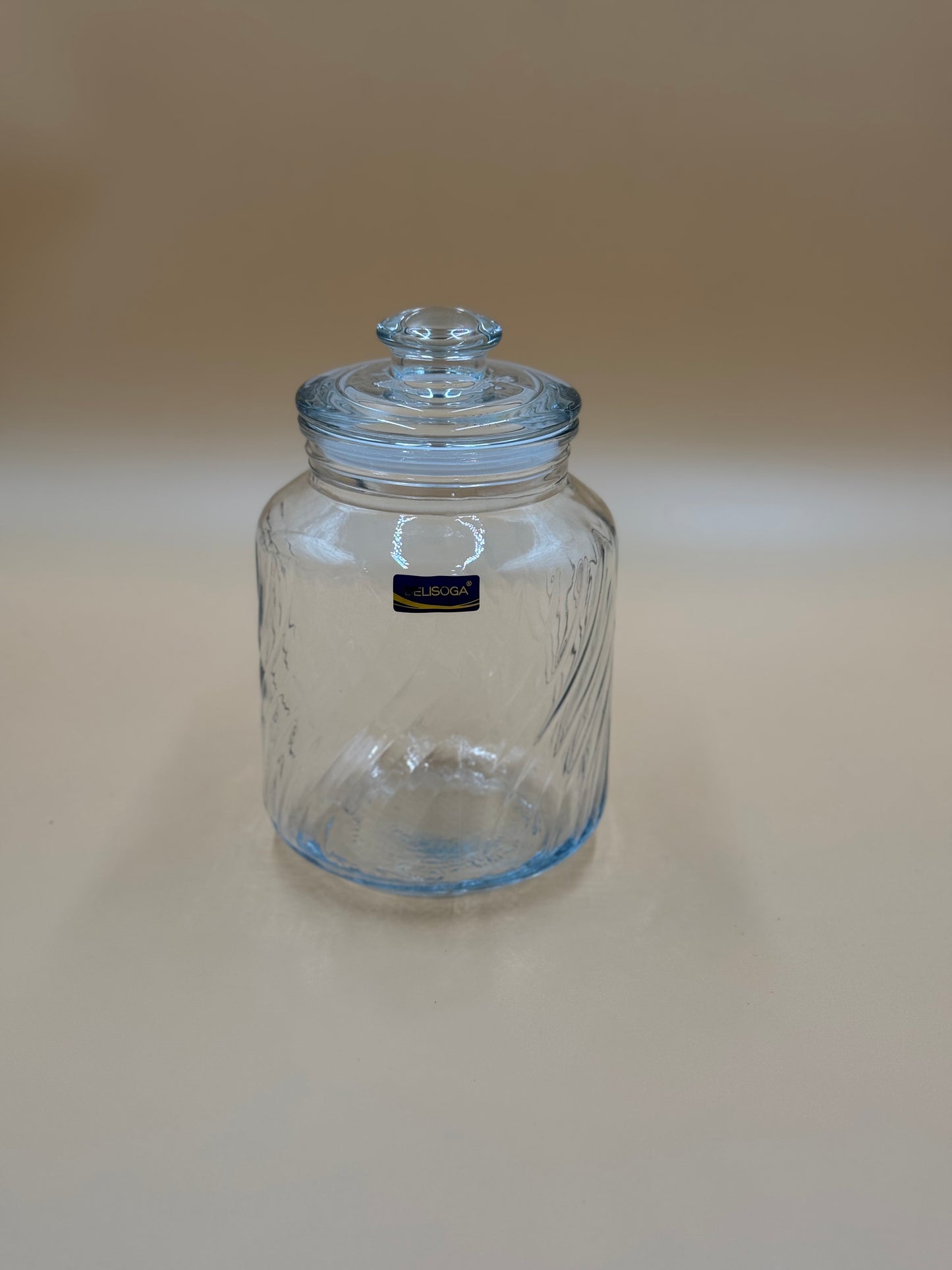 2200 ML DELISOGA Fine Glass Airtight Large Candy Jar with Lid 🫙✨