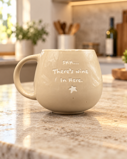 🍷 SHH, There’s Wine in Here Mug