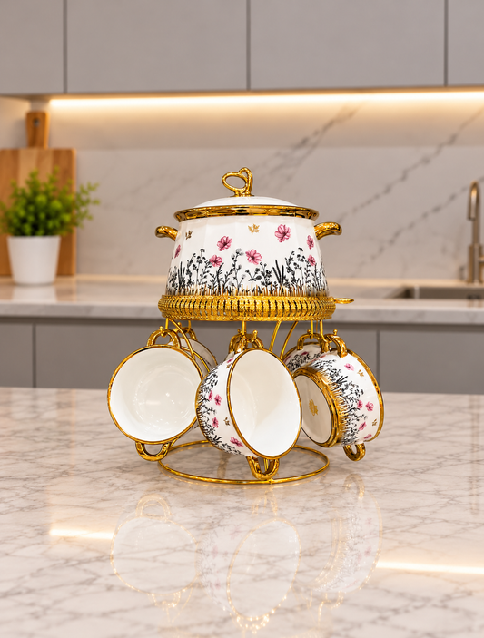 15 Pcs Blossom Bloom Soup Set