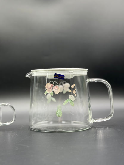 7 Pcs Heat Resistant Chinese Glass Kettle Set✨