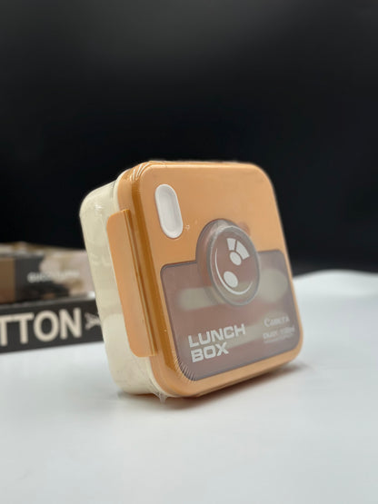 Classic Camera Lunch Box with Cutlery – 1100ml