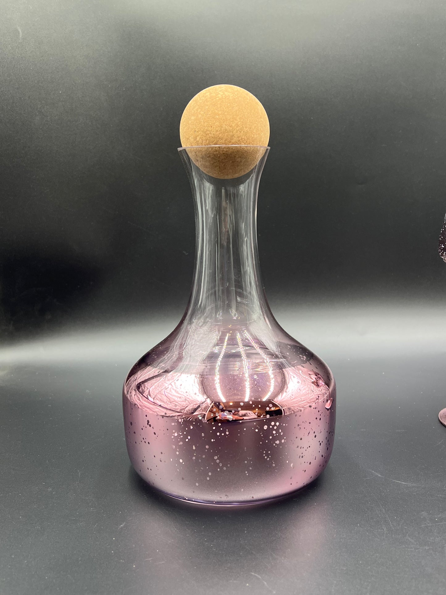 Luxury 7 Pcs Turkey Glass Water Decanter Set – Luxe Bubble Finish