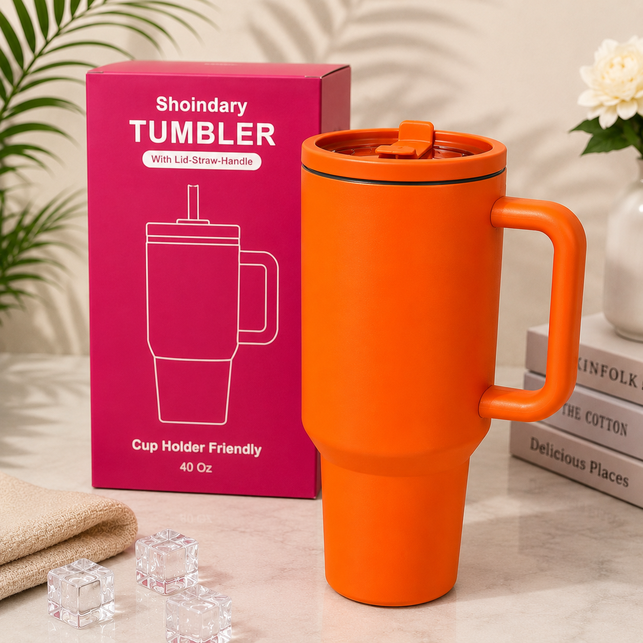 1.2L Premium Plain Design Tumbler – Minimal Edition