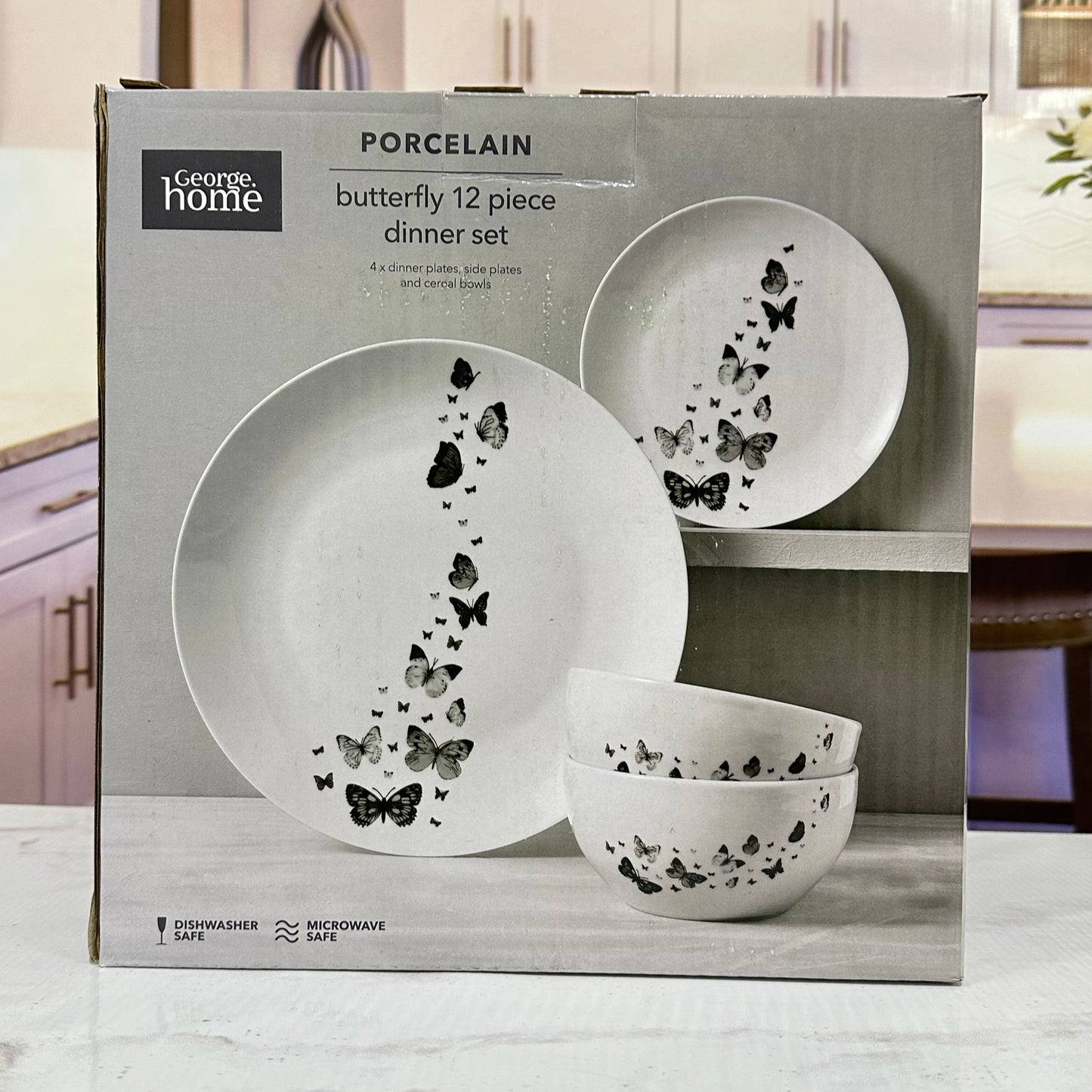 12pcs Butterfly Symphony Ceramic Breakfast Set🦋