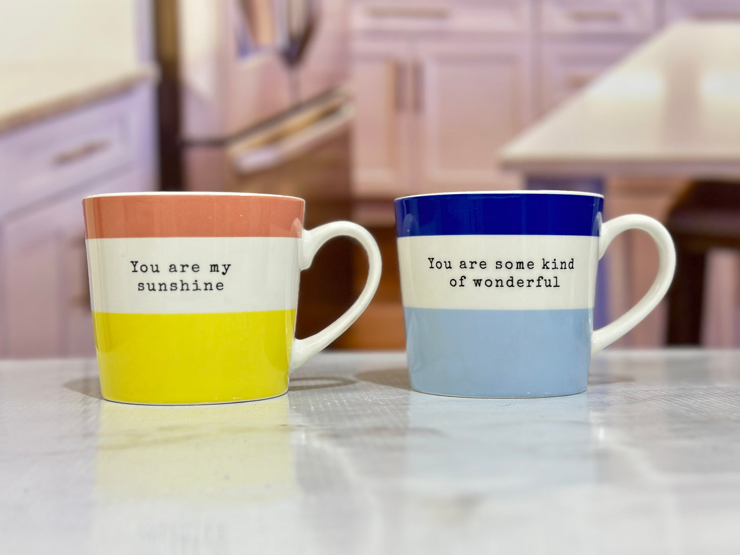 Positivity Duo: Quotation Mugs