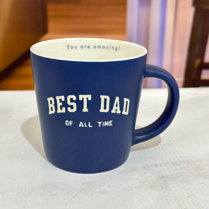 2x Dad's Delight Matt Mugs