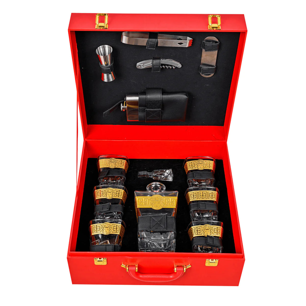 Gold-Plated Yamasin Japan Water Set Gift Brief Case with Essentials ✨🍷