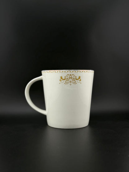 6 Pcs Large Tapered Super Bone China Mug Set ✨