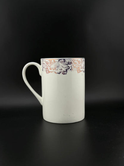 6 Pcs Straight Long Super Bone China Mug Set ✨