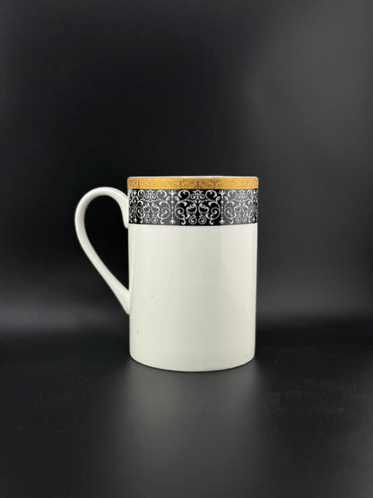 6 Pcs Straight Long Super Bone China Mug Set ✨