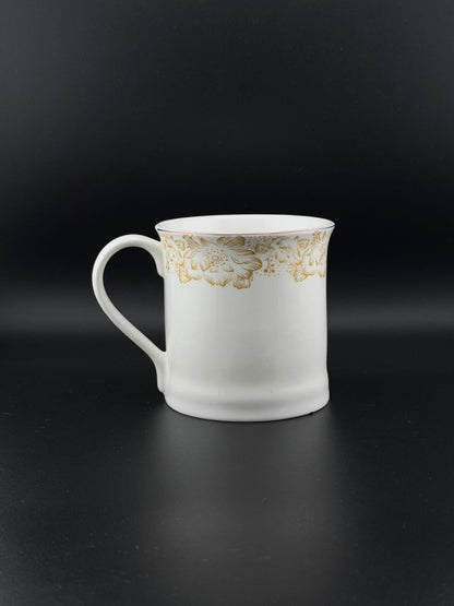 6 Pcs Flared Rim Super Bone China Mug Set ✨