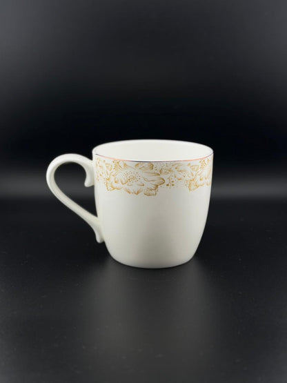 6 Pcs Tapered Bell Super Bone China Mug Set ✨